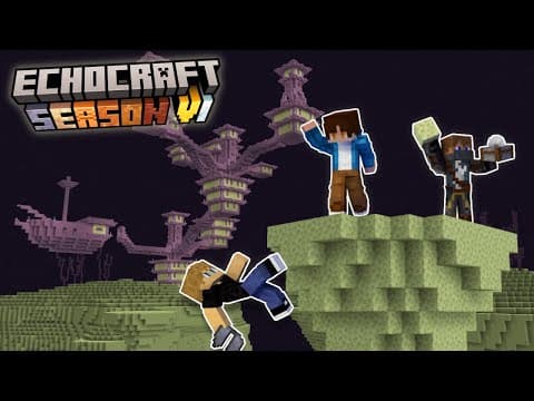 FUNNIEST Minecraft End Busting Ever! | Echocraft S6E6
